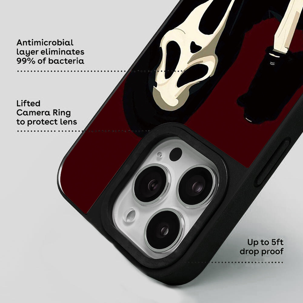 Ghostface Horror iPhone Case