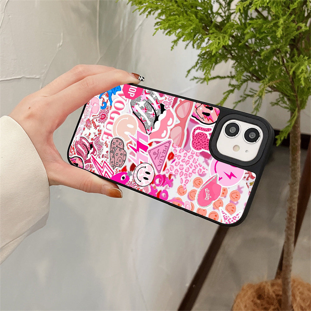 Pink Preppy iPhone Case