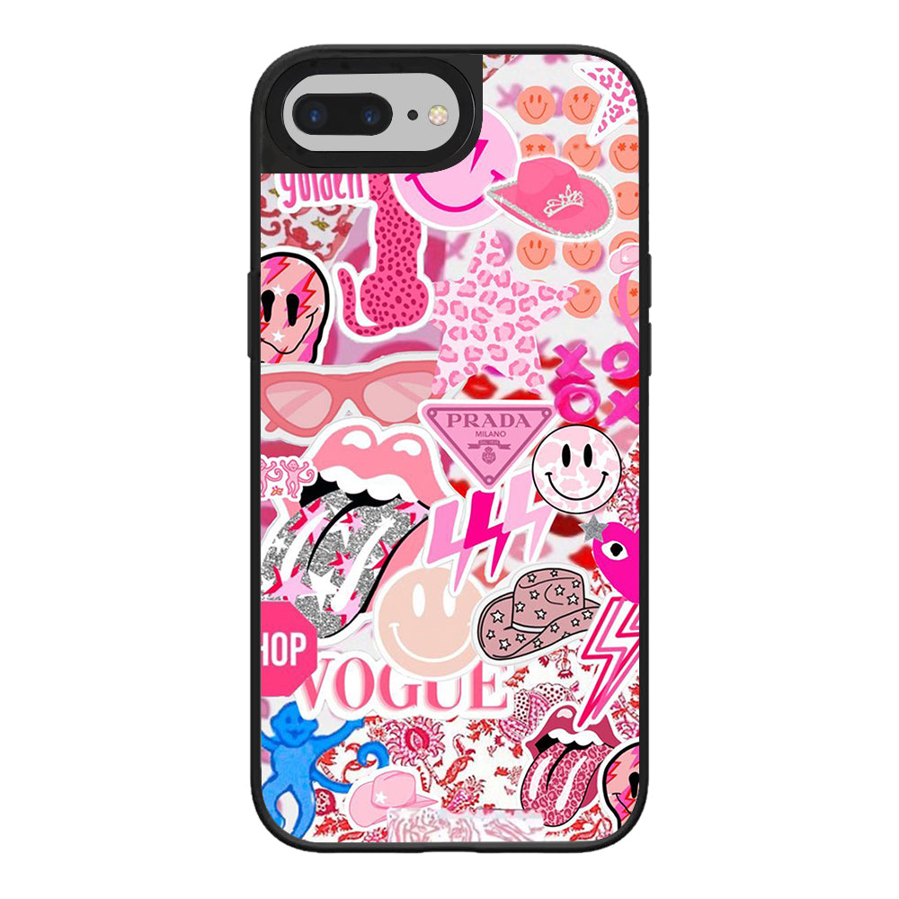 Pink Preppy iPhone Case